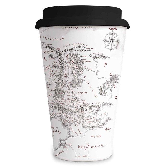 Sd Toys Europe S.L. Taza de café Mapa Tierra Media El Señor de los Anillos Sd Toys Europe S.L. Taza de café Mapa Tierra Media El Señor de los Anillos