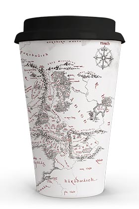 Middle Earth Vaso Cafe The Lord Of The Rings
