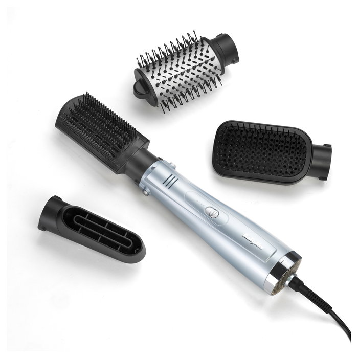 Babyliss Hydro-Fusion AS774E Cepillo Secador 4 en 1 con Accesorios Intercambiables