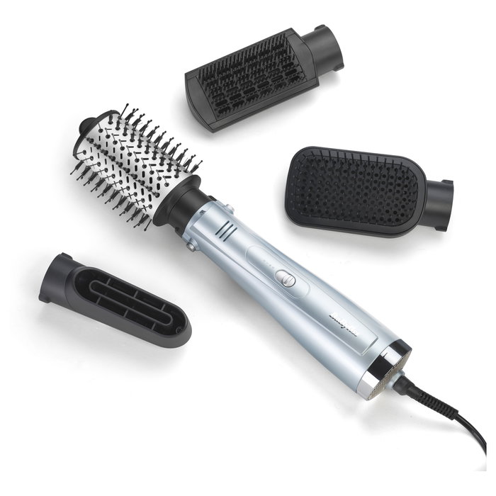 Babyliss Hydro-Fusion AS774E Cepillo Secador 4 en 1 con Accesorios Intercambiables