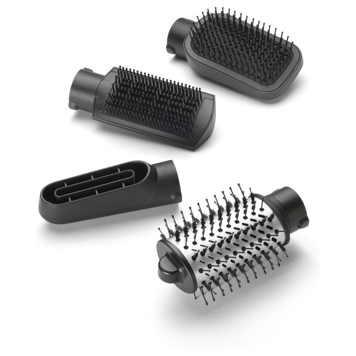 Babyliss Hydro-Fusion AS774E Cepillo Secador 4 en 1 con Accesorios Intercambiables