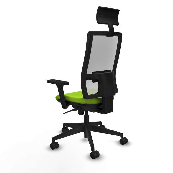PIQUERAS Y CRESPO Silla de oficina Horna Pistacho y Blanco PIQUERAS Y CRESPO Silla de oficina Horna Pistacho y Blanco