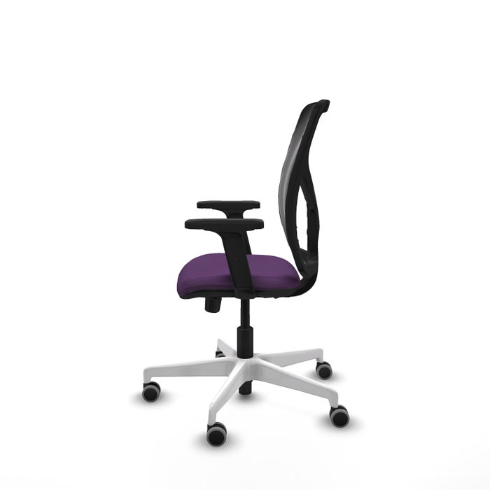 PIQUERAS Y CRESPO Silla de oficina Motilla Morado con malla Negro PIQUERAS Y CRESPO Silla de oficina Motilla Morado con malla Negro