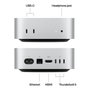 Apple Mac mini M4 Pro 12-Core CPU 24GB 512GB SSD Plata