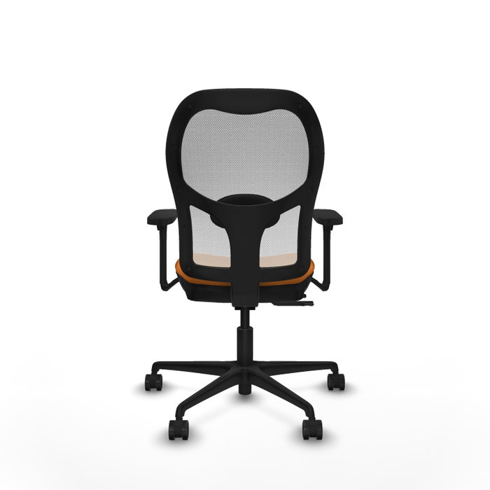 PIQUERAS Y CRESPO Silla de Oficina Jorquera Naranja y Blanco PIQUERAS Y CRESPO Silla de Oficina Jorquera Naranja y Blanco