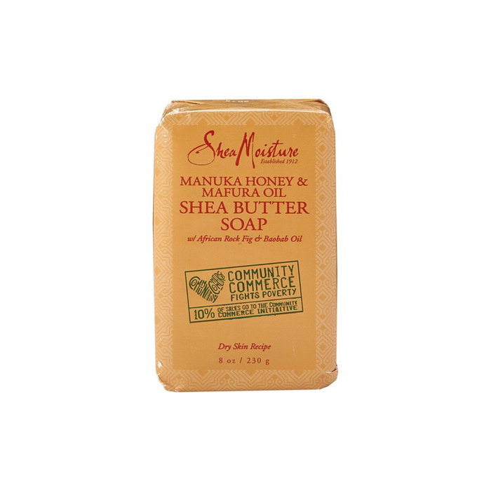 Shea Moisture Jabón Miel Manuka y Aceite Mafura con Manteca de Karité, Hidratante, 227g Shea Moisture Jabón Miel Manuka y Aceite Mafura con Manteca de Karité, Hidratante, 227g