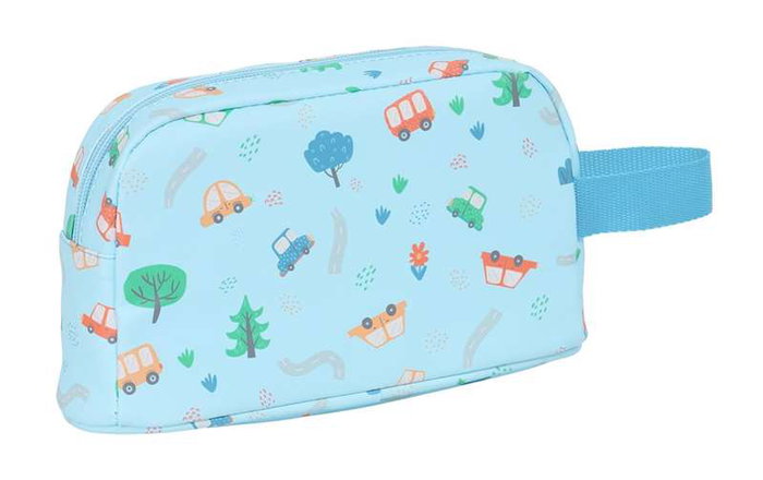 Portameriendas Térmico Safta Coches Azul 21,5 x 12 x 6,5 cm Portameriendas Térmico Safta Coches Azul 21,5 x 12 x 6,5 cm