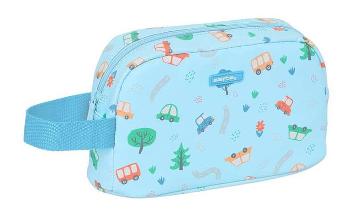 Portameriendas Térmico Safta Coches Azul 21,5 x 12 x 6,5 cm Portameriendas Térmico Safta Coches Azul 21,5 x 12 x 6,5 cm