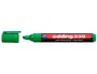Edding Marcador Permanente 330 Verde Punta Biselada (Set de 10)