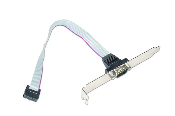 Gembird Bracket Trasero de 1 Puerto Serie 9pin DB9M CCDB9Receptacle, Bracket o Placa Trasera para Puerto Serie DB9 Macho Gembird Bracket Trasero de 1 Puerto Serie 9pin DB9M CCDB9Receptacle, Bracket o Placa Trasera para Puerto Serie DB9 Macho
