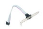 Gembird Bracket Trasero de 1 Puerto Serie 9pin DB9M CCDB9Receptacle, Bracket o Placa Trasera para Puerto Serie DB9 Macho