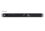 Aten PDU Rack 1U PE1118SG-AT-G - Regleta de 18 Tomas C13 con Pantalla LCD para Monitorización de Corriente y Voltaje, Protección contra Sobretensión (10A, 2400VA)