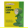 Ultron LED-Tier Taschenlampe Green Dino mit Sockel - Linterna decorativa de dinosaurio verde con base