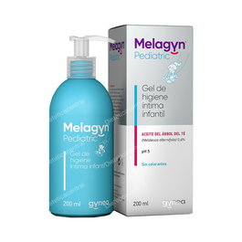 GYNEA MELAGYN Gel Íntimo Infantil Pediatrico 200ml para Piel Irritada y Rozaduras