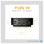 HP Base de conexión universal USB-C G5 Essential Dock 120W Negro