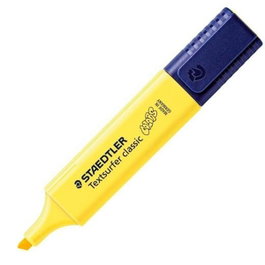 Staedtler Textsurfer Classic Marcador Fluorescente Pastel Amarillo (Set de 10)