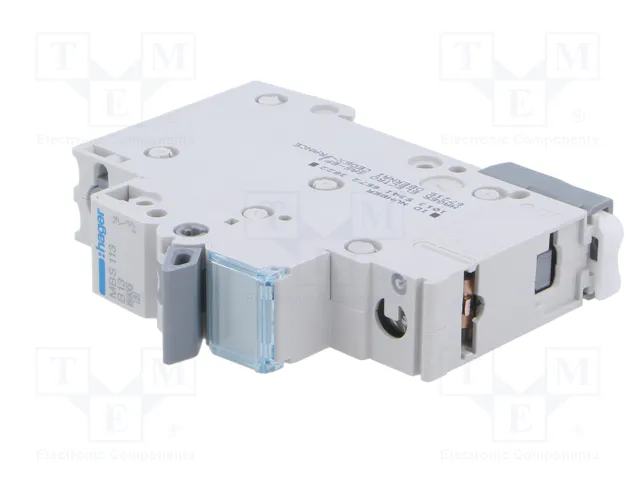 Hager MBS113 Interruptor Magnetotérmico 1 polo 13A Tipo B Hager MBS113 Interruptor Magnetotérmico 1 polo 13A Tipo B
