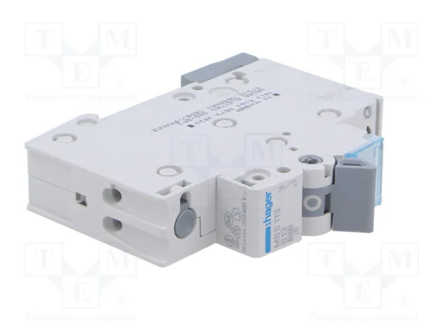 Hager MBS113 Interruptor Magnetotérmico 1 polo 13A Tipo B Hager MBS113 Interruptor Magnetotérmico 1 polo 13A Tipo B