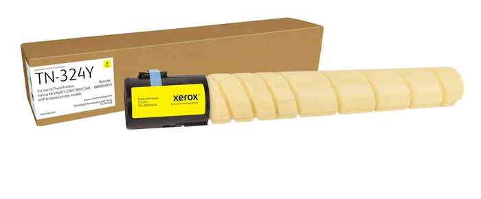 Xerox 006R04930 - Cartucho de Tóner Amarillo Everyday Remanufacturado, Compatible con Konica Minolta A8DA230, para Bizhub C258 C308 C368