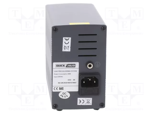QUICK Estación de soldar 90W 80-480°C ESD