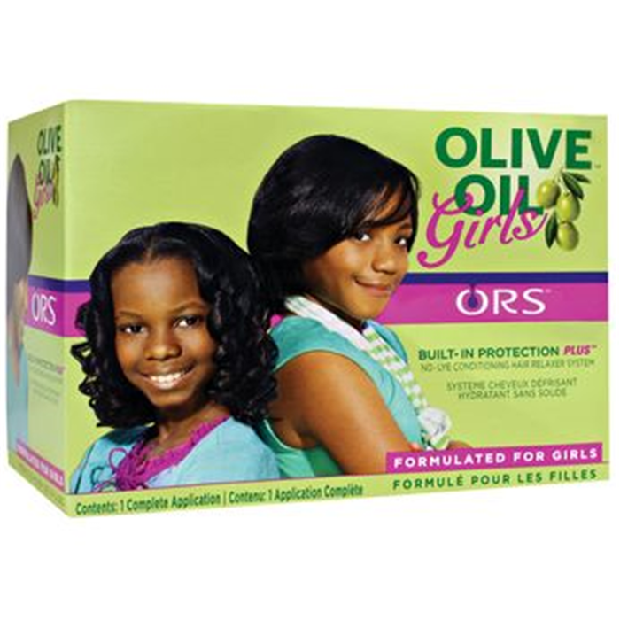 Ors Olive Oil Girls Relaxer Kit para 1 Aplicación Ors Olive Oil Girls Relaxer Kit para 1 Aplicación