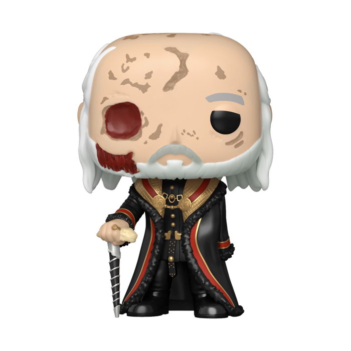 Funko Pop Viserys Targaryen con máscara House of the Dragon
