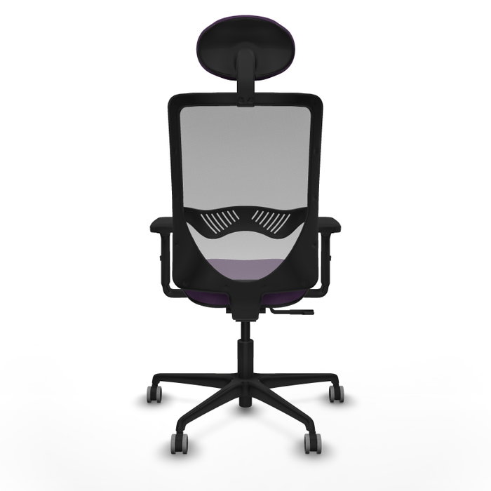 PIQUERAS Y CRESPO Silla de oficina Zulema con Mecanismo Sincro, Morado y Gris PIQUERAS Y CRESPO Silla de oficina Zulema con Mecanismo Sincro, Morado y Gris