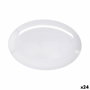 Quid Bandeja Oval Melamina Select Basic Blanca 30,5x21,2 cm (24 Unidades)