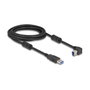 DeLOCK Cable USB 3 m Tipo-A a Tipo-B con ángulo de 90° izquierda