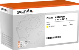 Prindo Tóner amarillo PRTC731Y Classic ~1500 páginas compatible con Canon 731Y (6269B002)
