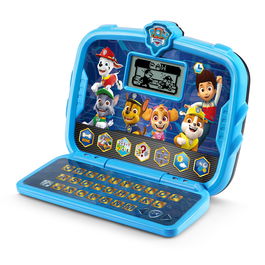 V-TECH Ordenador Portátil Educativo Patrulla Canina 2 en 1 (80-530322) con Teclado Plegable, 6 Actividades, Voces Reales y en Español, para Niños +3 Años