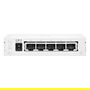HP Enterprise Aruba Instant ON 1430 5G Switch - 5 Puertos Gigabit Ethernet (10/100/1000), No Administrado, L2, Blanco