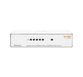 Aruba Instant On 1430 Switch 5G 5 Puertos Gigabit Ethernet PoE con Envío Inmediato - Modelo No Gestionado para Pequeñas Empresas