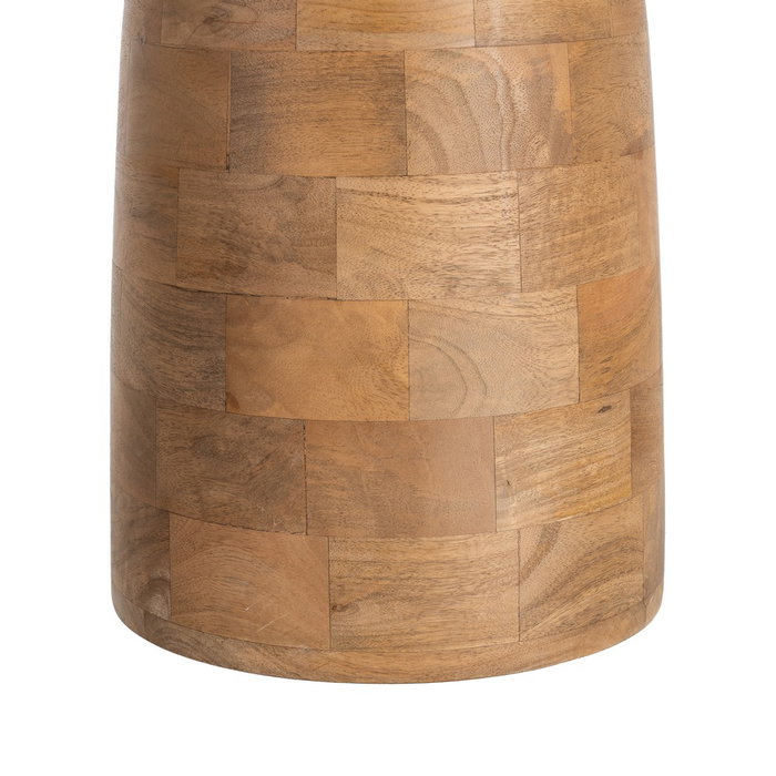 Ixia Mesita Natural de Madera de Mango para Salón