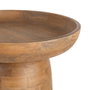 Ixia Mesita Natural de Madera de Mango para Salón
