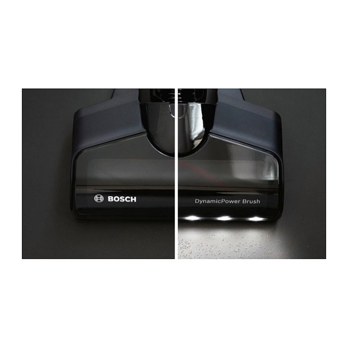 Bosch BSS71125AH Aspiradora Escoba 2 en 1 Sin Bolsa, para Secar, Negro/Azul, Batería 18V, 35 Min Autonomía, 82 dB