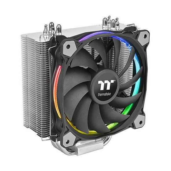 Thermaltake Riing Silent 12 RGB Sync Edition Ventilador de CPU Multi FMx.AMx.115x.2066.2011 TDP 150W Thermaltake Riing Silent 12 RGB Sync Edition Ventilador de CPU Multi FMx.AMx.115x.2066.2011 TDP 150W