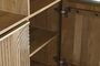 DKD Home Decor Estanteria Natural Dorado 90 x 40 x 180 cm