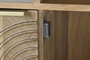 DKD Home Decor Estanteria Natural Dorado 90 x 40 x 180 cm