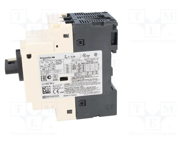 SCHNEIDER ELECTRIC Interruptor motorizado GV2P10 2,2kW 230÷690VAC