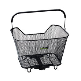 Racktime Cesta metálica trasera BASKIT 2.0 con asa, modelo grande 23L