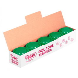 Jovi Témpera Escolar Verde Medio Estuche 5 Botes 35 mL