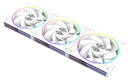ZALMAN ZM-DF120R A3 Ventilador para Placa Base 120 mm Blanco, 2300 RPM, Rodamiento de Bolas, 4 Pines, 34.5 dB - 1 Unidad