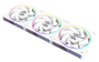 ZALMAN ZM-DF120R A3 Ventilador para Placa Base 120 mm Blanco, 2300 RPM, Rodamiento de Bolas, 4 Pines, 34.5 dB - 1 Unidad