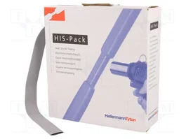 HELLERMANNTYTON Tubo termoretráctil 12,7mm 2:1 Gris 5m