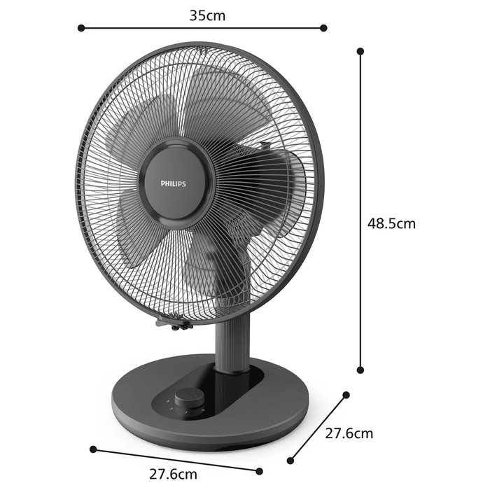 Philips CX1030/01 Ventilador de sobremesa 1000 Series