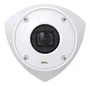 AXIS Q9216-SLV - Cámara de Seguridad IP Exterior de 4 MP para Montaje en Esquina con Carcasa Acero Inoxidable, IR Invisible 940 nm, WDR, Audio Bidireccional y PoE