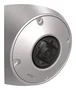 AXIS Q9216-SLV - Cámara de Seguridad IP Exterior de 4 MP para Montaje en Esquina con Carcasa Acero Inoxidable, IR Invisible 940 nm, WDR, Audio Bidireccional y PoE