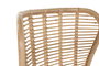 DKD Home Decor Silla de Bambú y Ratán Natural
