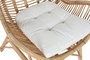 DKD Home Decor Silla de Bambú y Ratán Natural